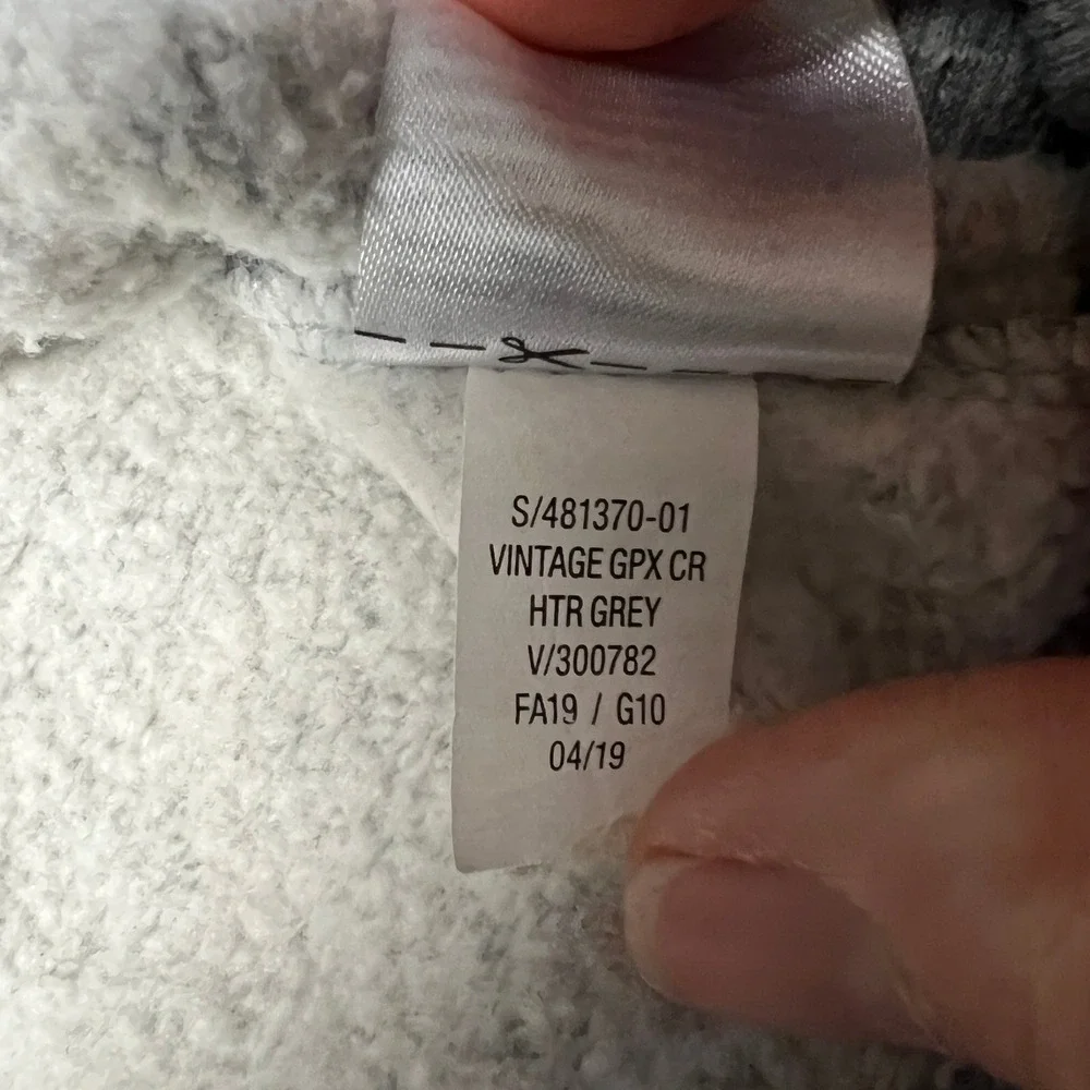 Old Navy Kids Good Times Sweatshirt Crew Neck Pullover Comfy Heather‎ Gray XS